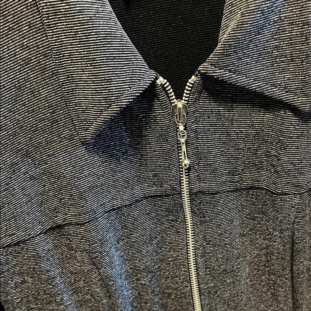 Charcoal Zip-Up Jacket